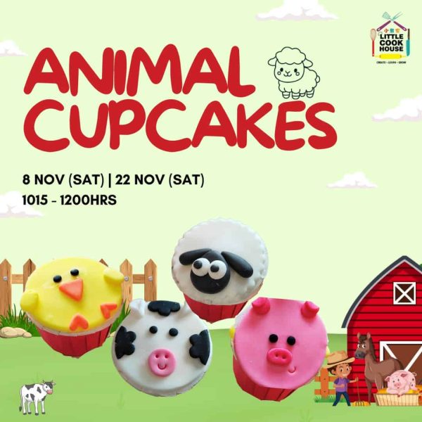Farm Animal Cupcakes