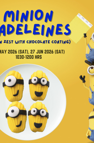 Minion Madeleines Baking Class for Kids